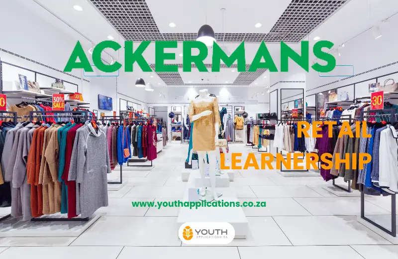 Retail Learnership Opportunity Open to All Province at Ackermans